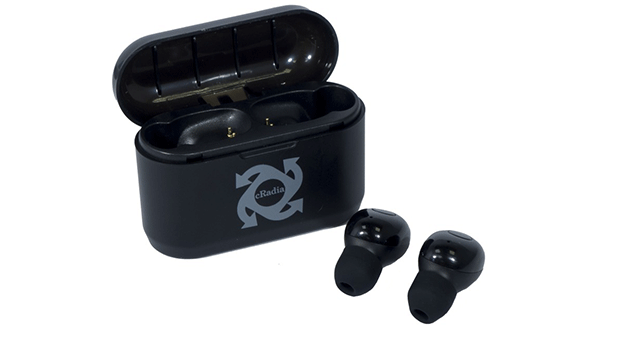 Auriculares Bluetooth 5.0 extrabass con estuche de carga cRadia M2