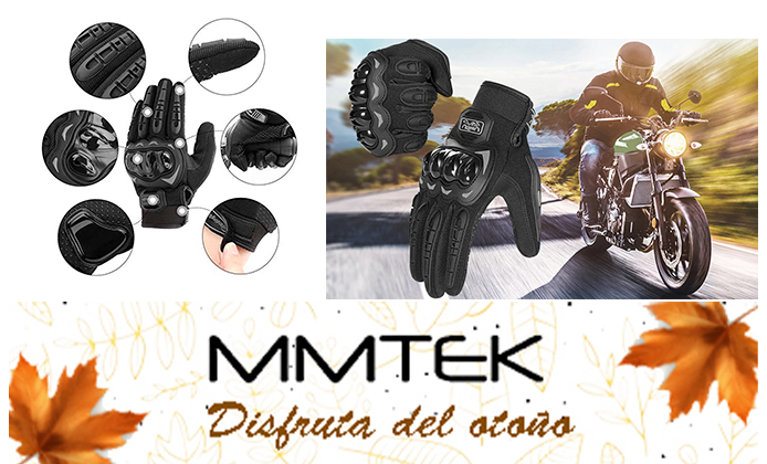 guantes tactiles para moto y outdoor mmtek