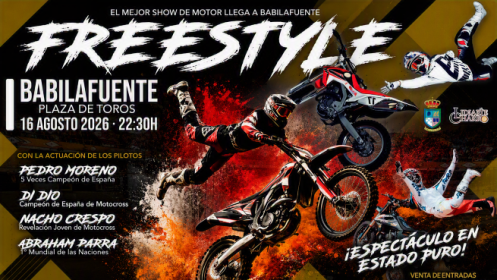 Entradas para el Freestyle Motocross de Babilafuente por 10€